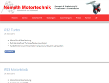 Tablet Screenshot of nemeth-motortechnik.de